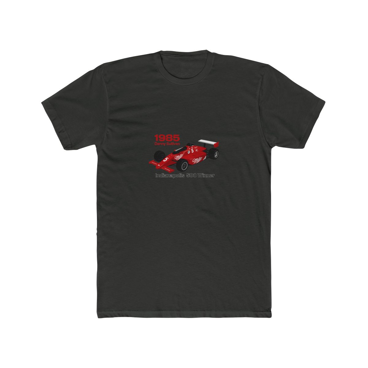 Danny Sullivan 1985 Indy 500 Winner T-Shirt - alternate angle 5, merchandise