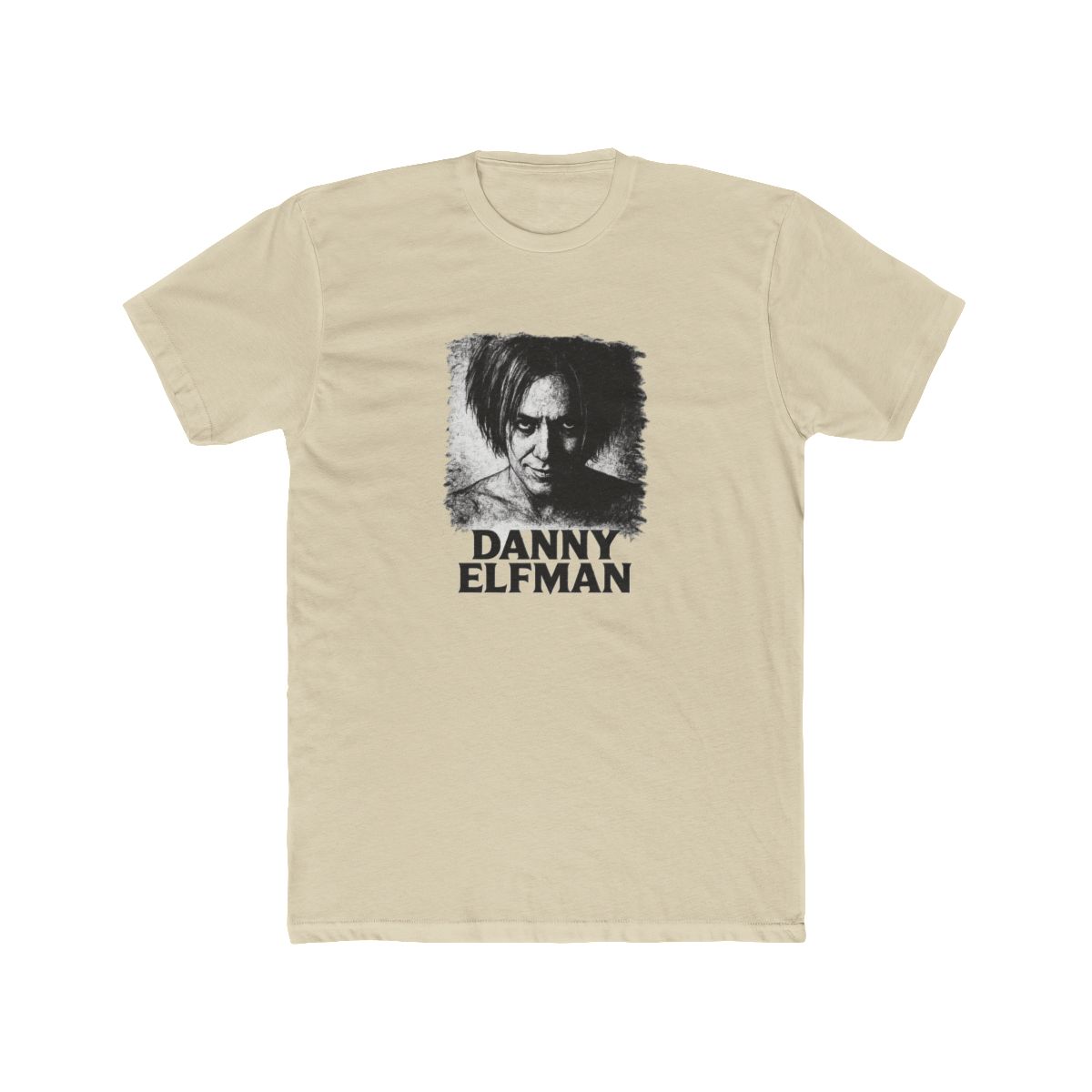 Danny Elfman Retro Poster T-Shirt - alternate angle 5, merchandise