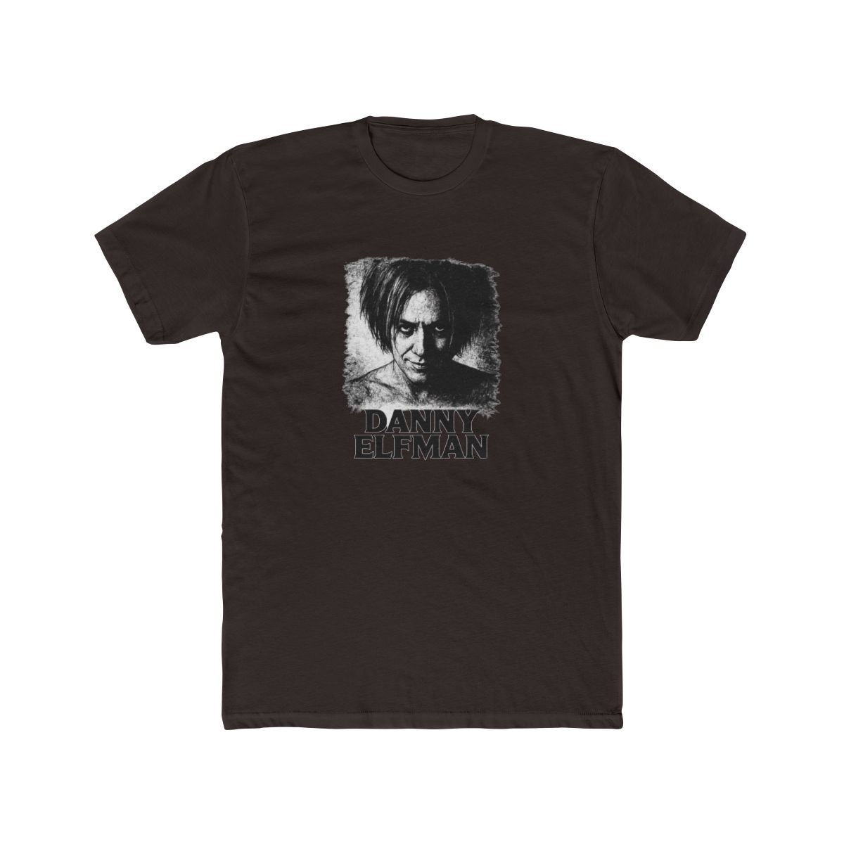 Danny Elfman Retro Poster T-Shirt - alternate angle 4, merchandise