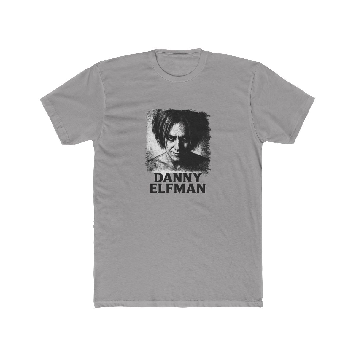 Danny Elfman Retro Poster T-Shirt - alternate angle 3, merchandise