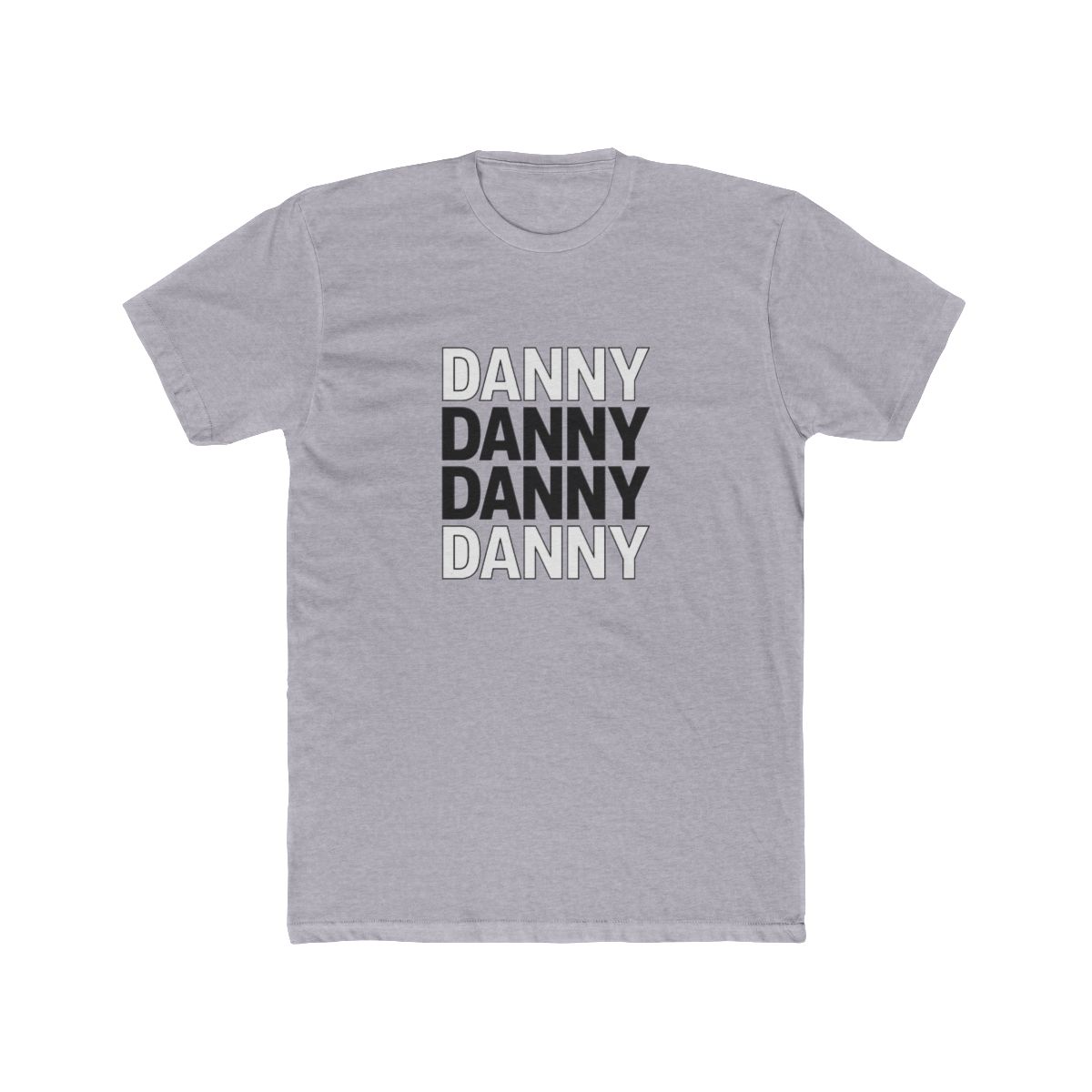Bold Stacked Danny Typography T-Shirt - alternate angle 3, merchandise