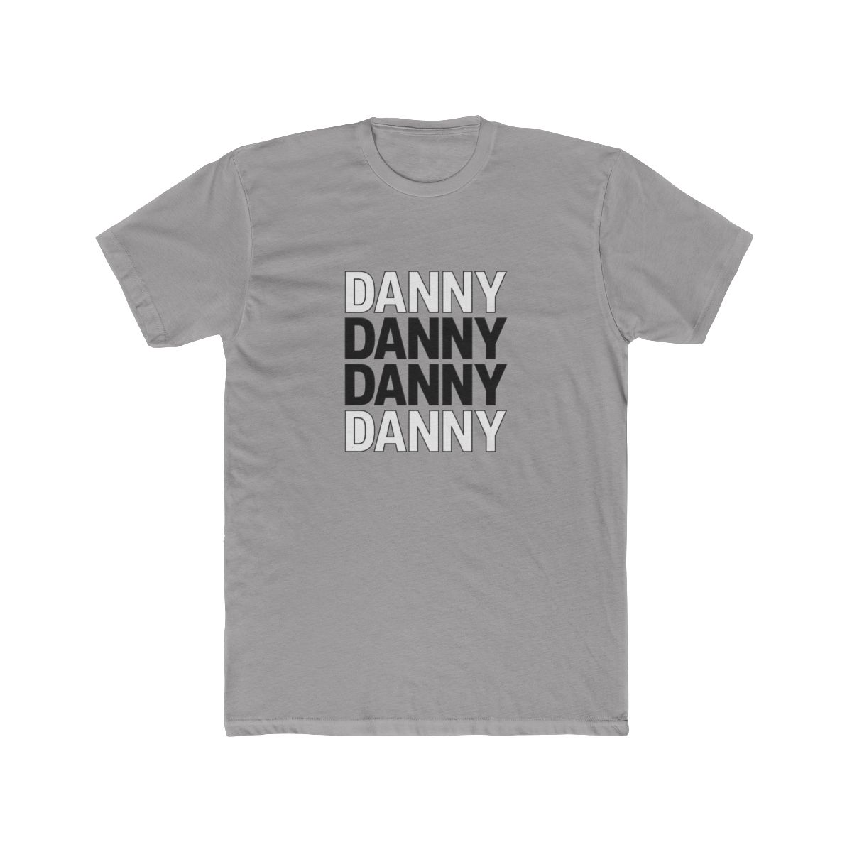 Bold Stacked Danny Typography T-Shirt - alternate angle 2, merchandise