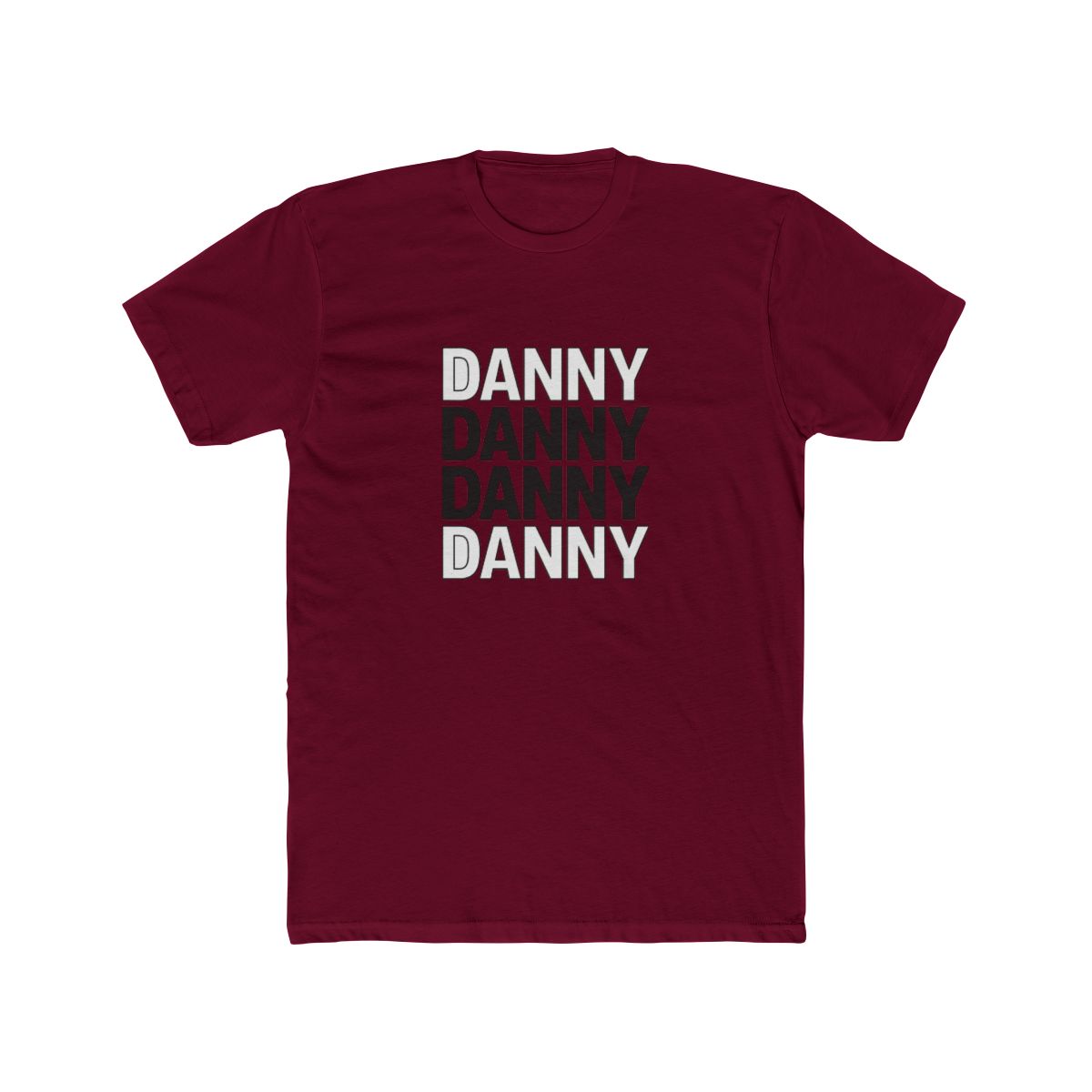 Bold Stacked Danny Typography T-Shirt - alternate angle 5, merchandise