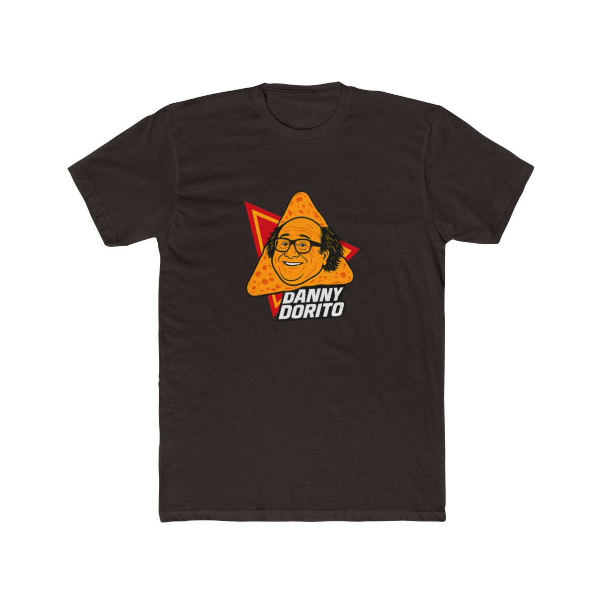Danny Dorito Funny Crunchy Snack Pun T-Shirt - alternate angle 3, merchandise