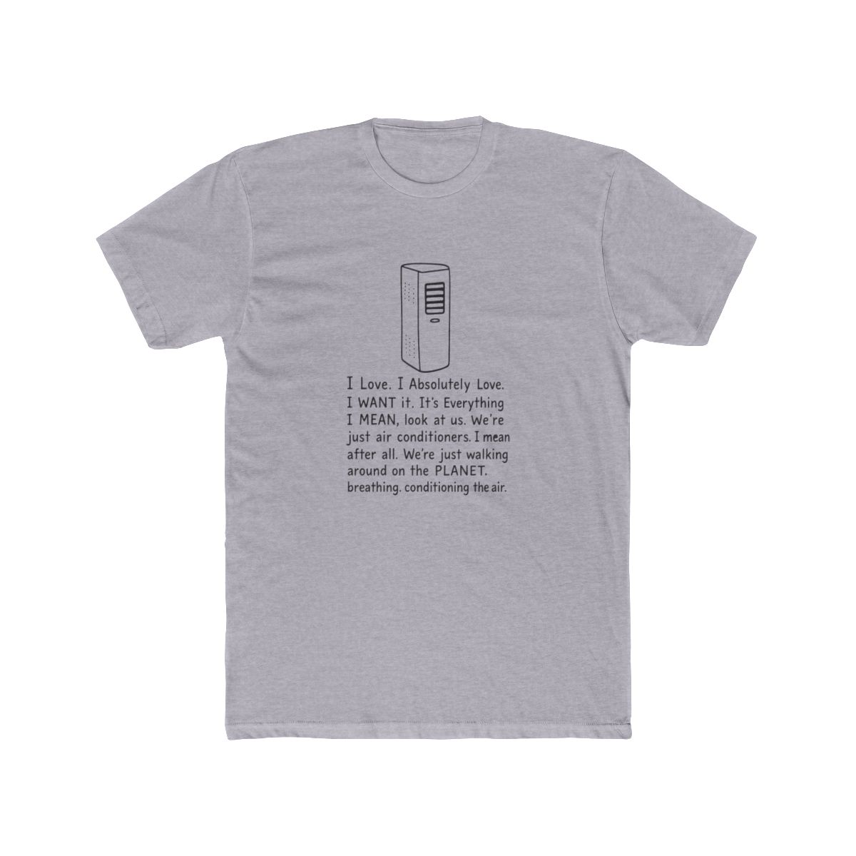 Positive Vibes I Love It Statement T-Shirt - alternate angle 5, merchandise