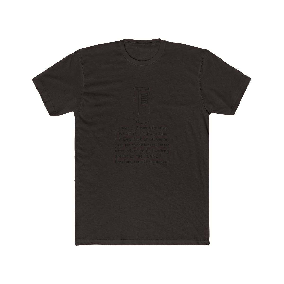 Positive Vibes I Love It Statement T-Shirt - alternate angle 3, merchandise