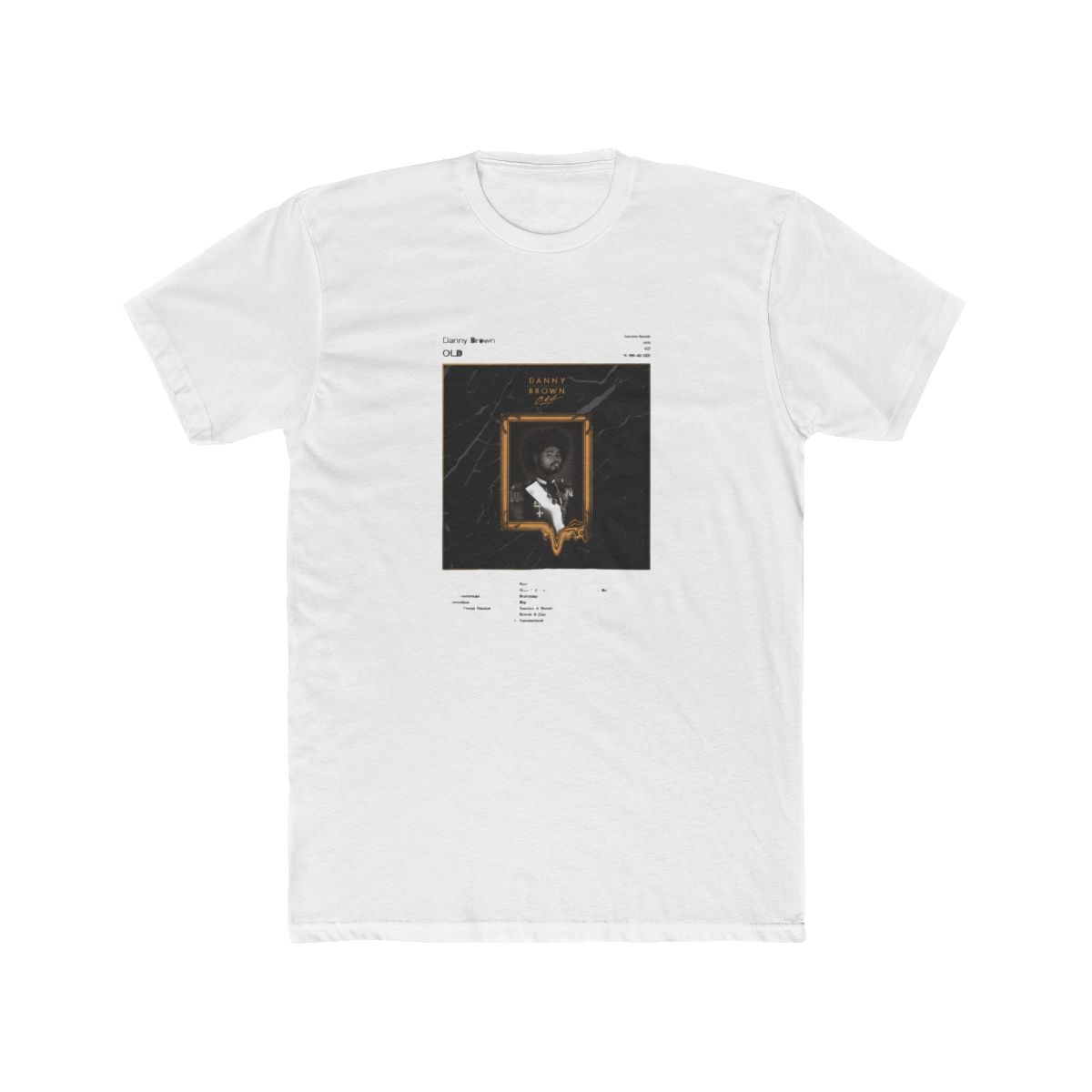 Danny Brown - Old Tracklist Album T Shirt