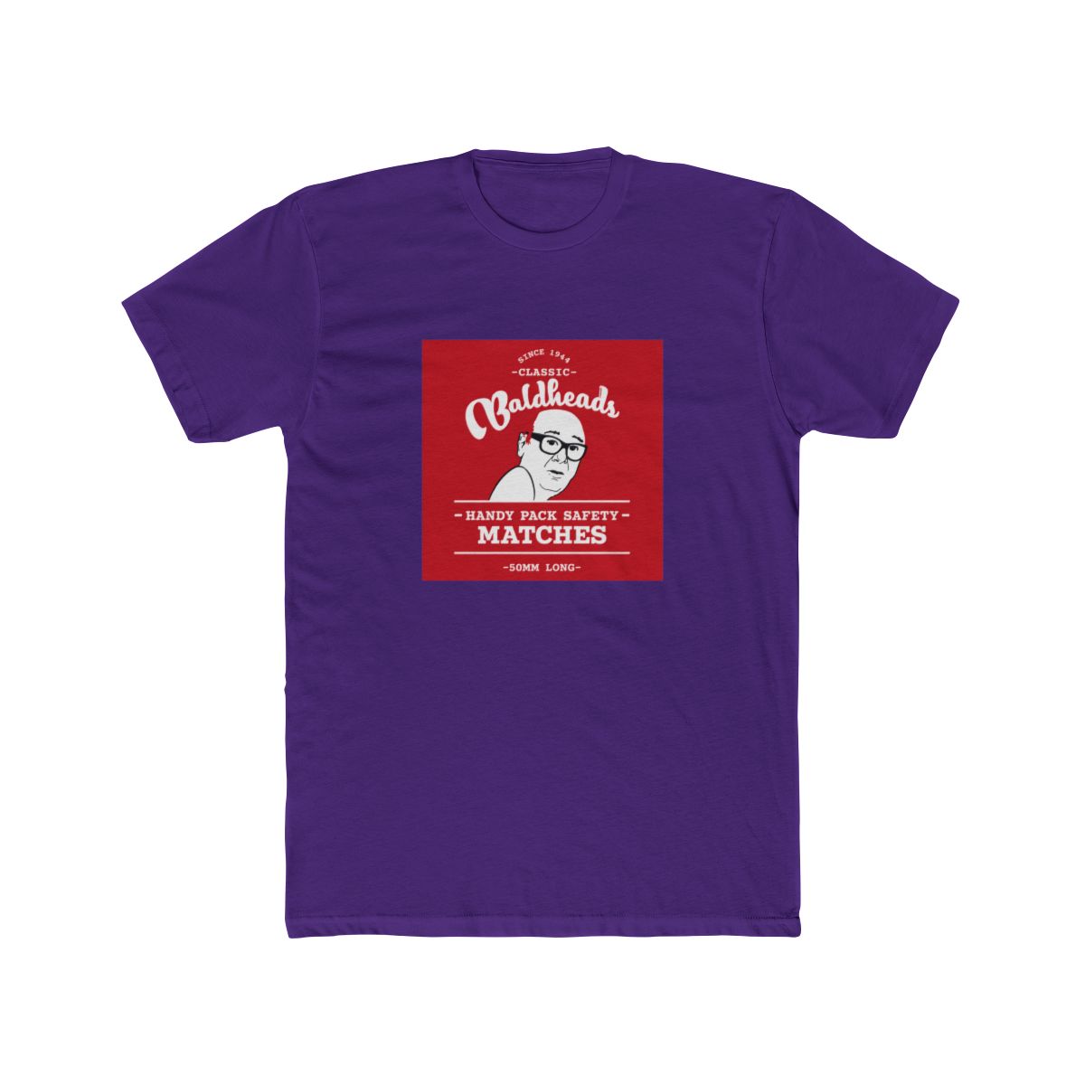 Danny DeVito Matches - Baldheads T Shirt - alternate angle 2, merchandise