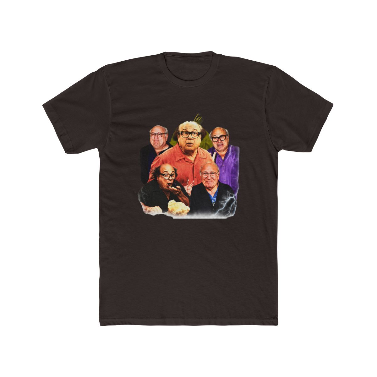 Danny Devito Shirt, Retro Bootleg Comfort Colors T Shirt - alternate angle 5, merchandise