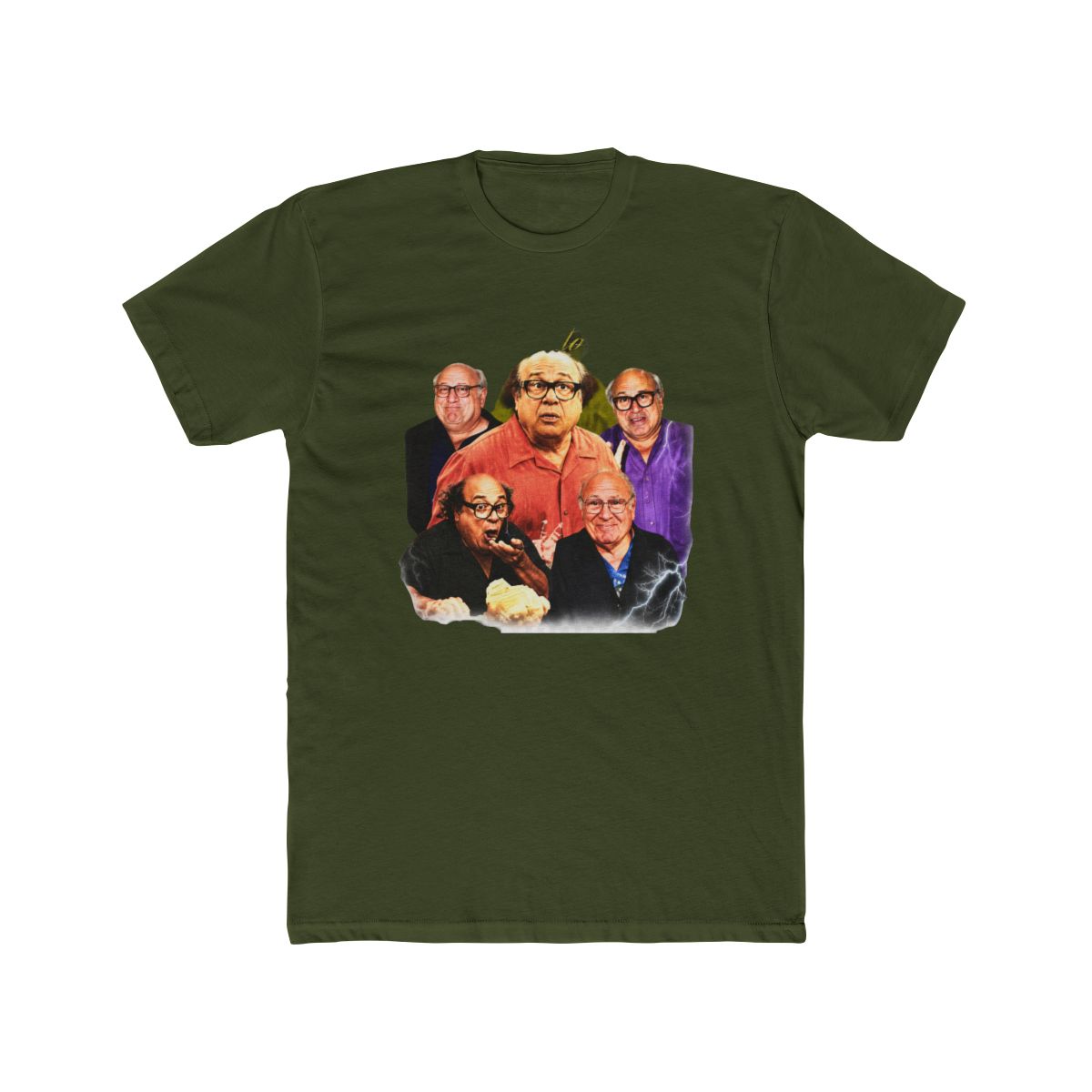 Danny Devito Shirt, Retro Bootleg Comfort Colors T Shirt - alternate angle 3, merchandise