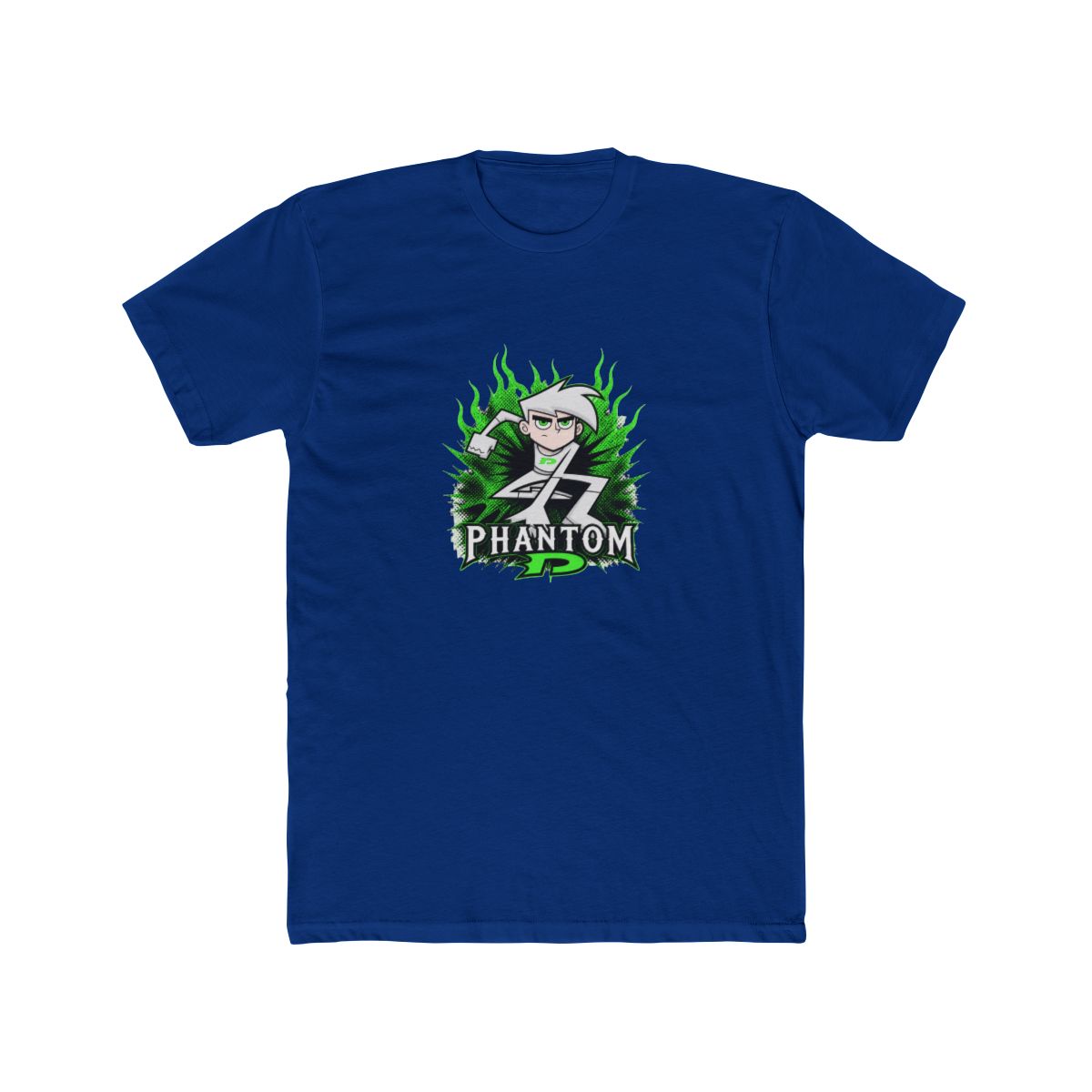 Danny Phantom Green Metal Graphic T Shirt - Black - Medium - alternate angle 3, merchandise