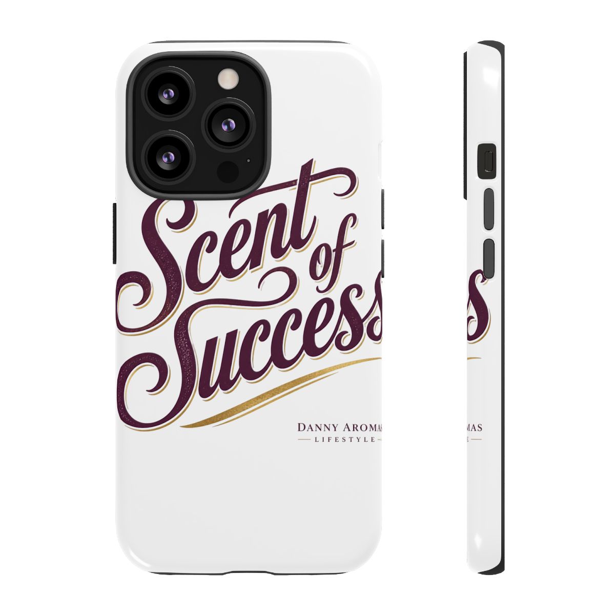 Danny Aromas "Scent of Success" Phone Case - alternate angle 1, merchandise