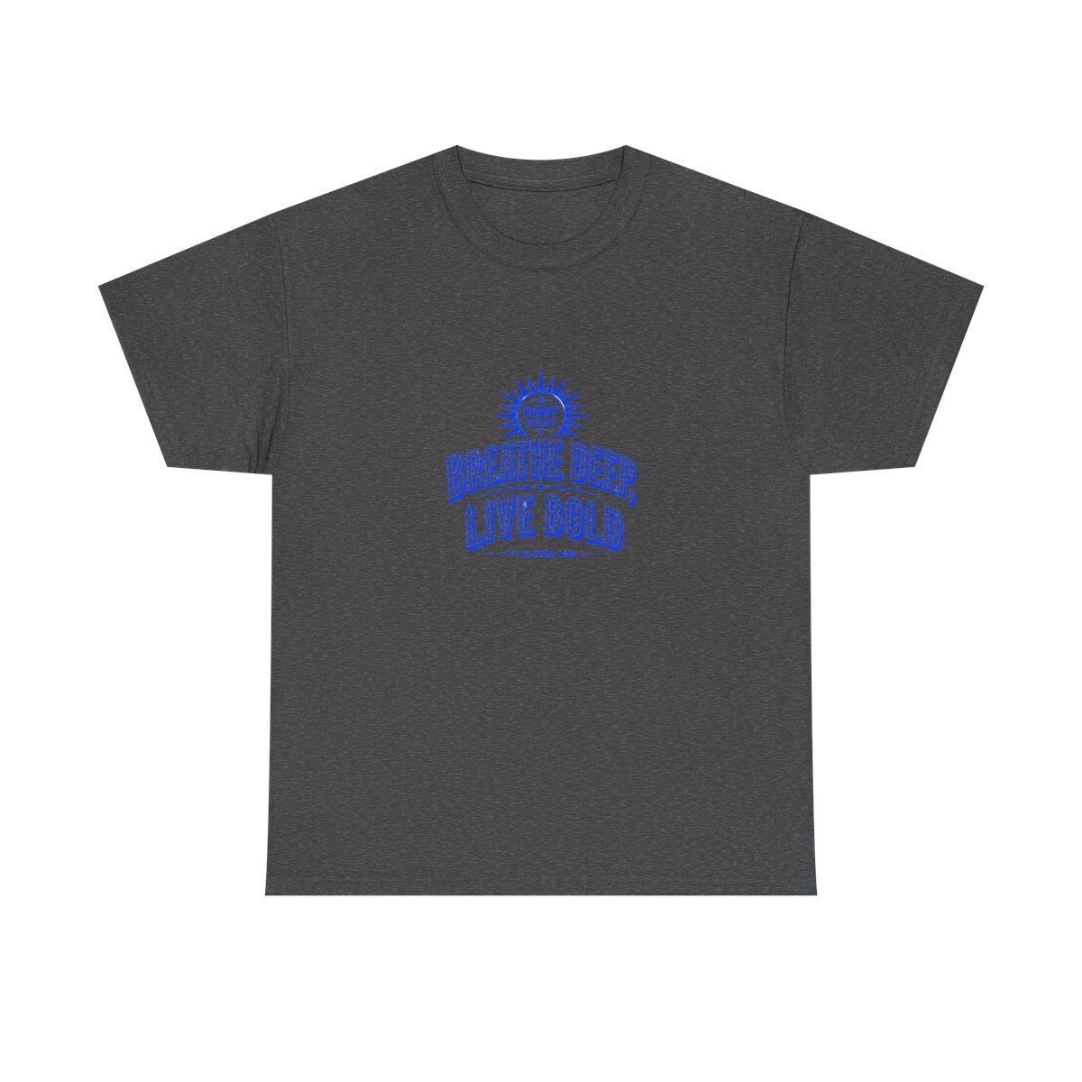 Danny Aromas "Breathe Deep, Live Bold" Unisex Tee - alternate angle 4, merchandise