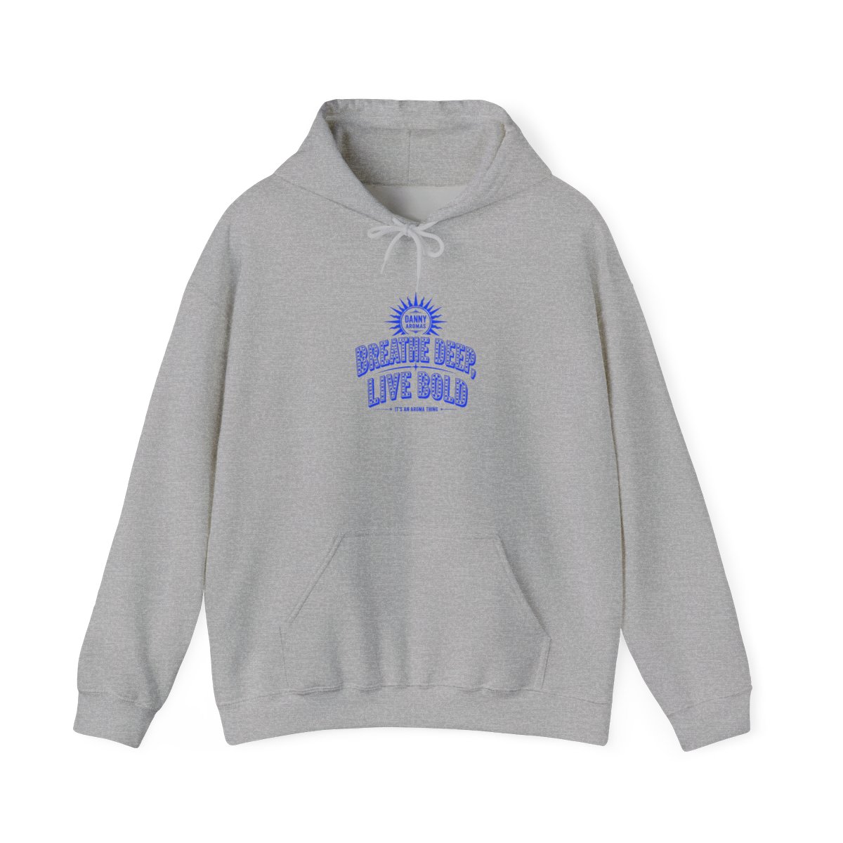Danny Aromas "Breathe Deep, Live Bold" Hoodie - alternate angle 4, merchandise