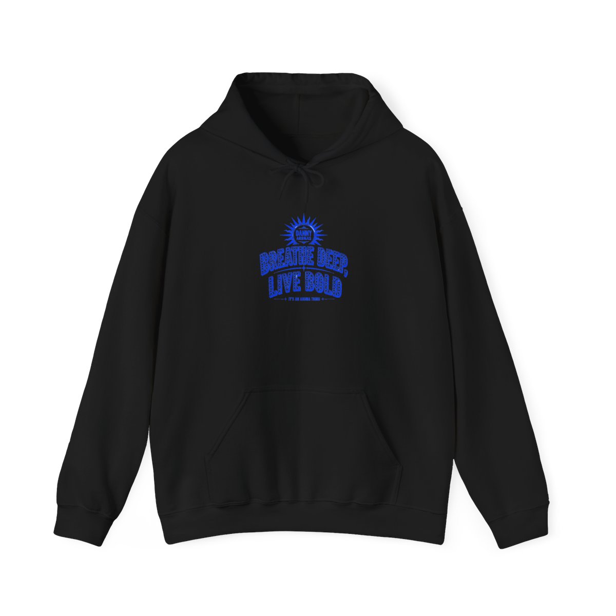Danny Aromas "Breathe Deep, Live Bold" Hoodie - alternate angle 5, merchandise