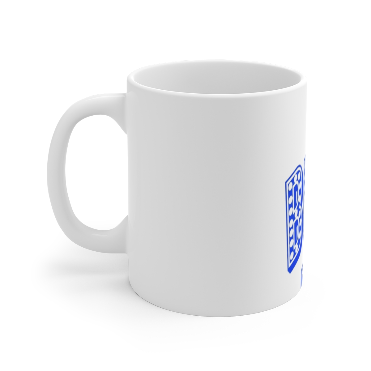 Danny Aromas "Breathe Deep, Live Bold" White Mug - alternate angle 2, merchandise