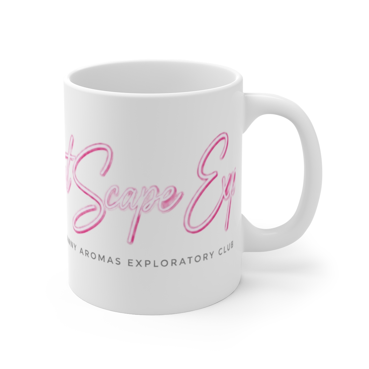 Danny Aromas "Scent Scape Explorer" White Mug