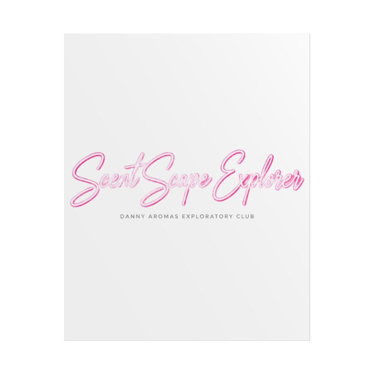 Danny Aromas "Scent Scape Explorer" Poster - alternate angle 1, merchandise