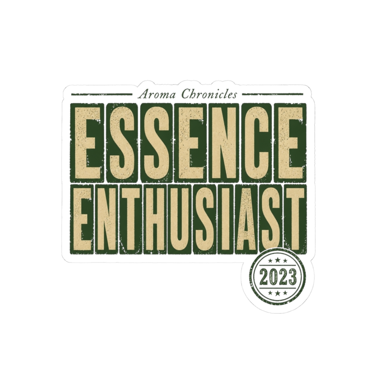 Danny Aromas "Essence Enthusiast" Sticker