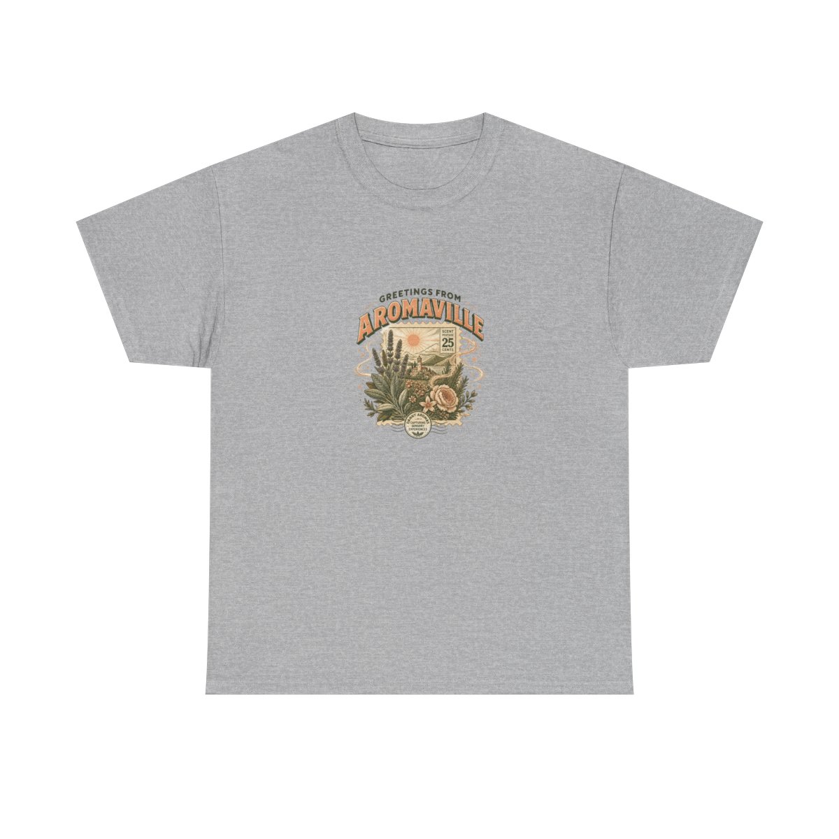 Danny Aromas "Greetings from Aromaville" Unisex Tee - alternate angle 3, merchandise