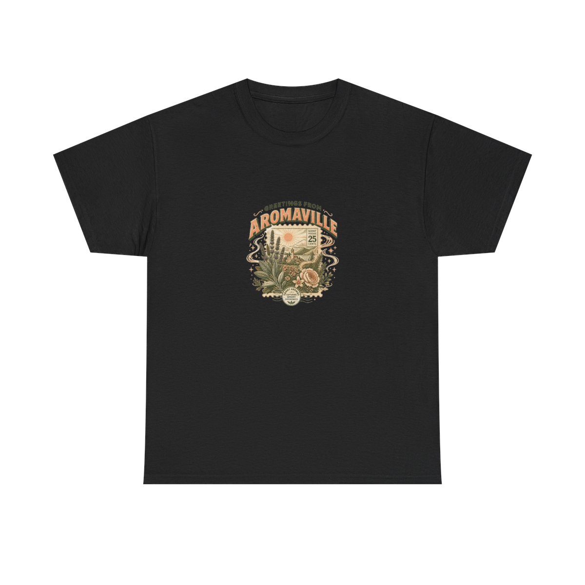 Danny Aromas "Greetings from Aromaville" Unisex Tee - alternate angle 2, merchandise