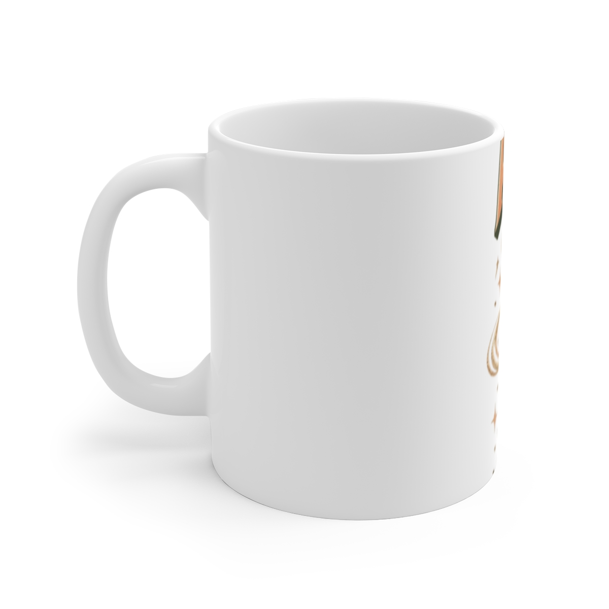 Danny Aromas "Greetings from Aromaville" White Mug - alternate angle 2, merchandise