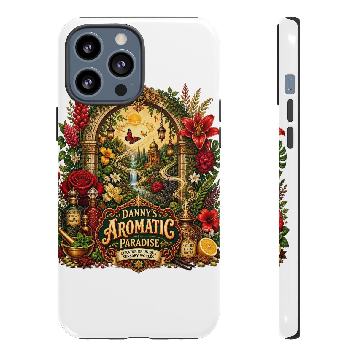 Danny Aromas "Danny" Phone Case - alternate angle 2, merchandise