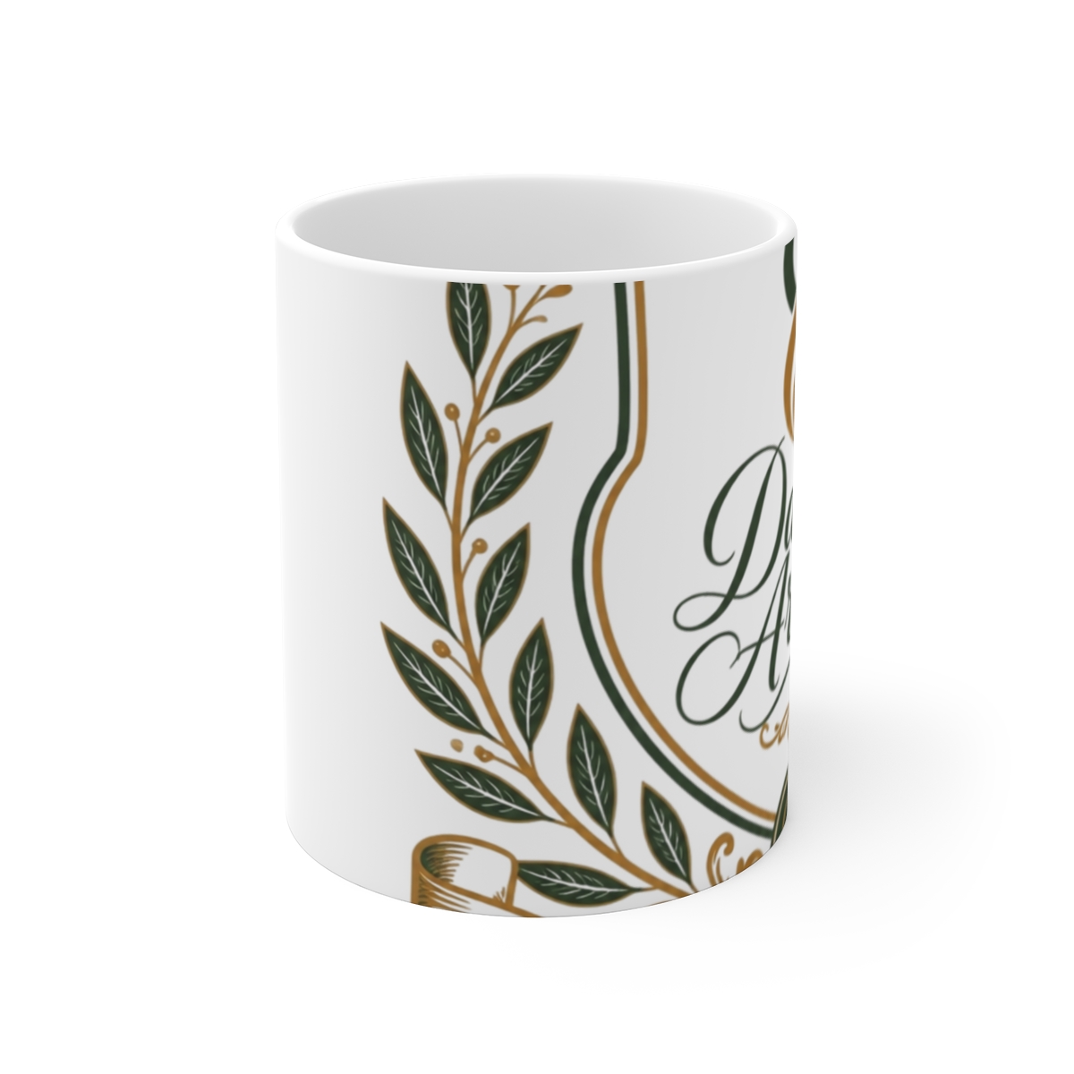 Danny Aromas "Danny Aromas" White Mug - alternate angle 1, merchandise